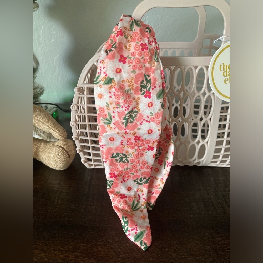 So-Jelly pink bag with detachable flowered scarf - Picture 5 of 6